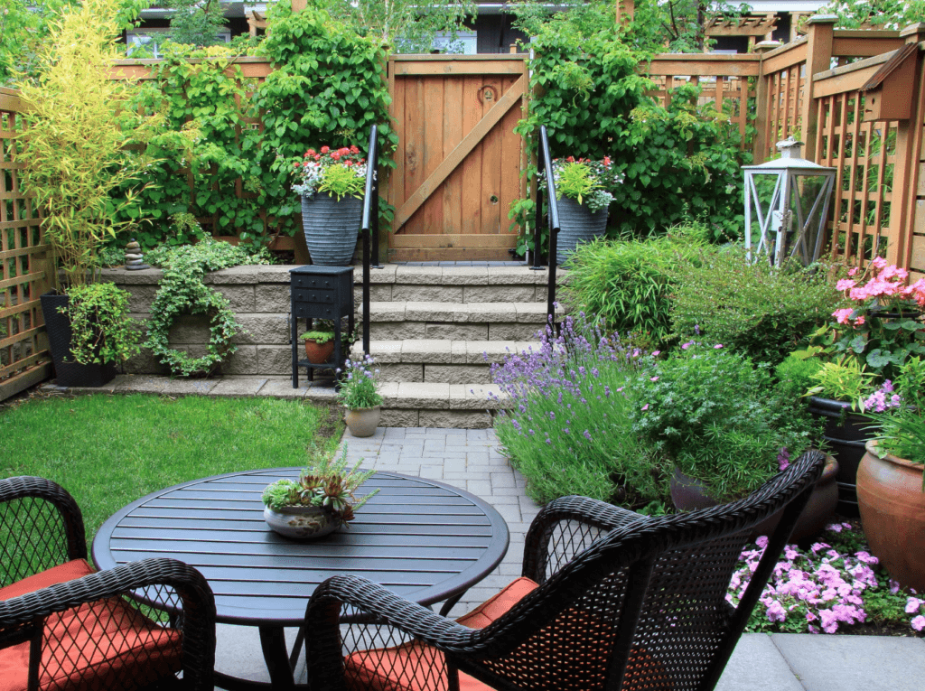 compact garden design