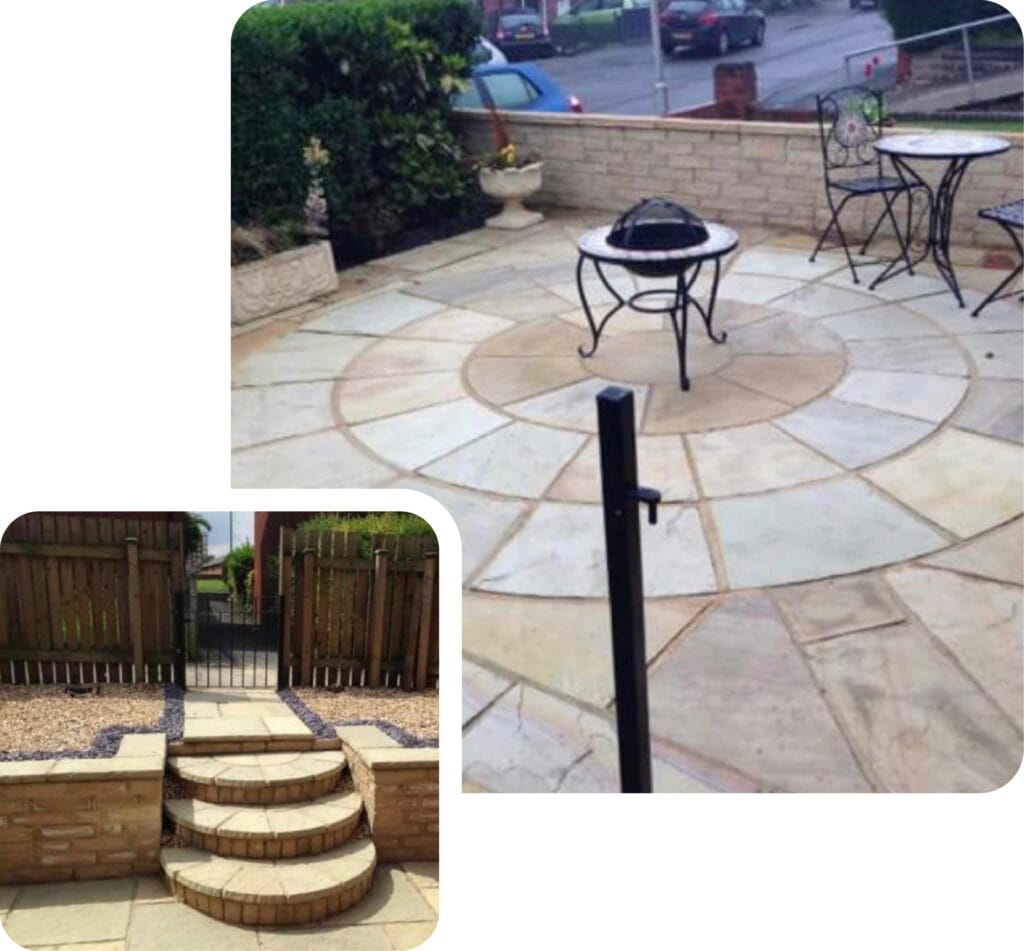patio and paving