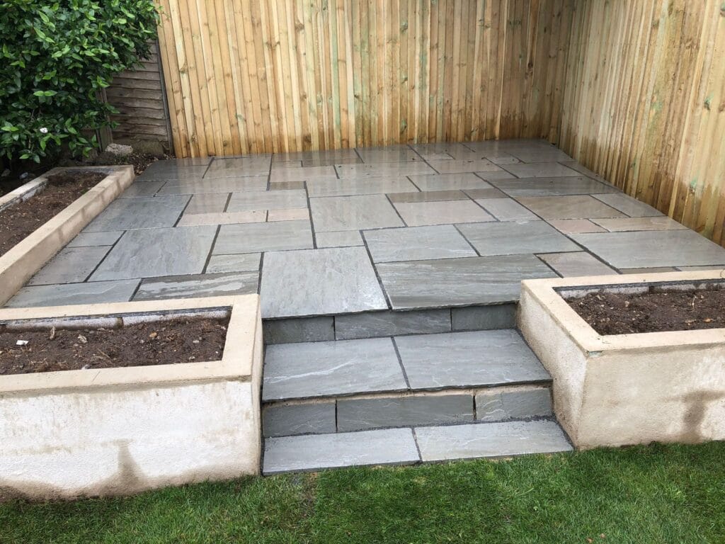 paved patio